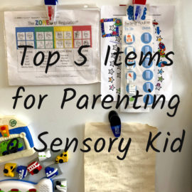 Top 5 Items for Parenting a Sensory Kid